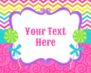 Sweet Shop Sign: Sweet Shop Party Pack
