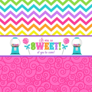 Sweet Shop Candy Bar Wrappers: Sweet Shop Party Pack