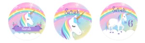 Unicorn Cupcake Toppers: Unicorn Invitation Party Pack for Birthdays & Fun Events
