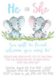 Elephant Gender Reveal He or She: Elephant Gender Reveal He or She