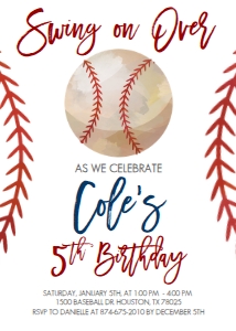 Birthday Baseball: Birthday Baseball