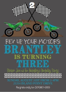 Birthday Dirt Bike: Birthday Dirt Bike