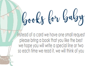 Baby Shower Hot Air Balloon Aqua Book Request: Baby Shower Hot Air Balloon Aqua Invite 522683140