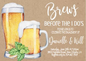 Engagement Brews Kraft design preview