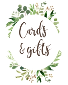 Greenery Wreath Card sign: BSS Greenery Wreath Welcome Baby