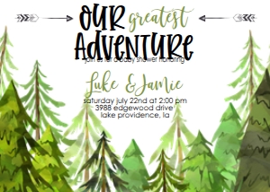Baby Shower Adventure Forest: Baby Shower Adventure Forest
