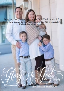 Glory to God Christmas Card: Glory to God Christmas Card