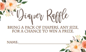BS Boho Fall Floral Pumpkin Diaper Raffle: BS Boho Fall Floral Pumpkin Kit