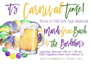 Mardi Gras Bash design preview