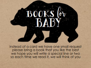 Baby Shower Printables Kraft Adventure Bear Books for Baby: Baby Shower Kraft Adventure Bear Kit 595261295