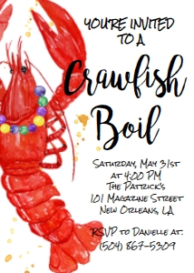 Mardi Gras Crawfish: Mardi Gras Crawfish