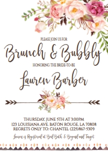Bridal Brunch and Bubbly Boho floral: Bridal Brunch and Bubbly Boho floral