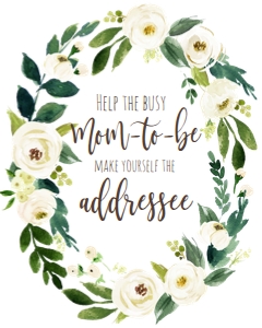 BSS White Floral Wreath Addressee: BSS White Floral Welcome 18x24