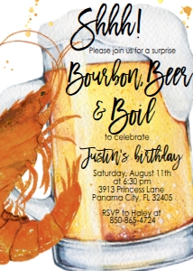 Shrimp Bourbon and Boil Surprise: Shrimp Bourbon and Boil Surprise