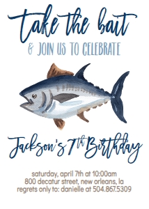 Birthday Fish Take the Bait: Birthday Fish Take the Bait
