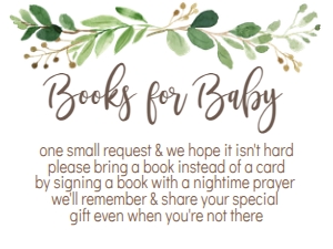 Baby Shower Greenery Book Card: Baby Shower Baby Is Brewing Bottle Beer Greenery