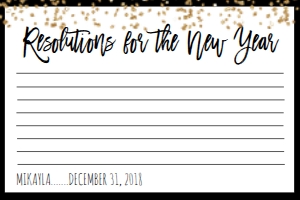 New Year Gold Glitter Resolution Card: NYE Drink If Game Gold Glitter2