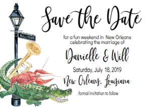 Save the Date NOLA: Save the Date NOLA