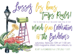 Mardi Gras Bourbon Street Good times: Mardi Gras Bourbon Street Good times