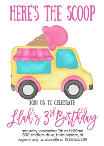 Birthday Ice Cream Truck: Birthday Ice Cream Truck