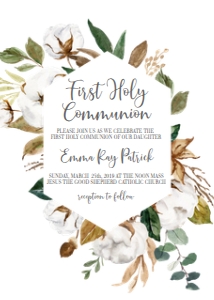 Communion Cotton Magnolia Greenery: Communion Cotton Magnolia Greenery