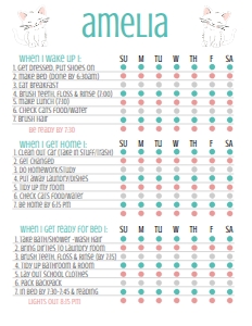 Chore Chart Kitten: Chore Chart Kitten