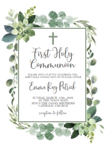 Communion Green Leaf Frame AB: Communion Green Leaf Frame AB