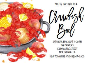 Crawfish Boil Platter 7x5: Crawfish Boil Platter 7x5