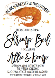 Shrimp Boil Couples Shower: Shrimp Boil Couples Shower