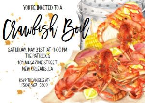 Crawfish Boil Mound 7x5 design preview