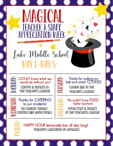 School Teacher Appreciation Week Magic: School Teacher Appreciation Week Magic