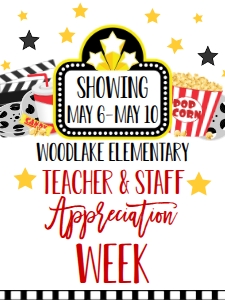 School Teacher Appreciation Movie Sign 18x24: School Teacher Appreciation Week Movie