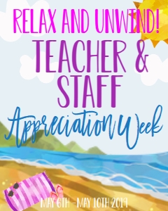 School Teacher Appreciation Beach Sign 8x10: School Teacher Appreciation Week Beach