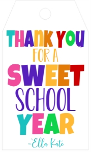 Teacher Sweet Year Favor Tag: Teacher Sweet Year Favor Tag