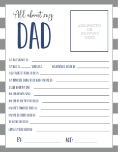 Father's Day Grey About My Dad: Father's Day Grey About My Daddy