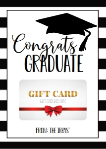 Graduation Gift Card Holder Cap design preview