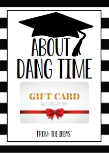 Graduation Gift Card Holder Cap About Time: Graduation Gift Card Holder Cap About Time