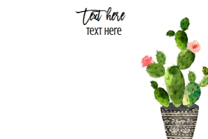 Baby Shower Cactus Taco Bout Notecard: Farewell Catus Party Taco Bout Invite