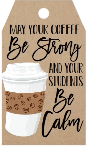 Back to School Tag Coffee: Back to School Tag Coffee