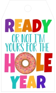 Back to School Tag Donut design preview
