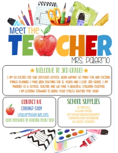 Back to School Meet the Teacher: Back to School Meet the Teacher