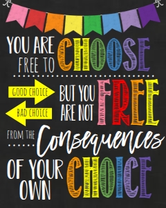 School Classroom Sign Free Choose Choice design preview