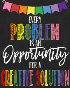School Classroom Sign Problem Opportunity Solution design preview