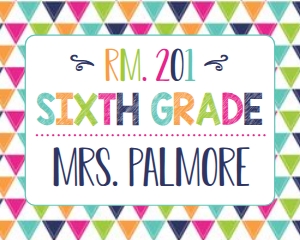 School Classroom Sign Triangle design preview