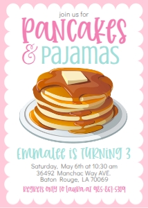 Birthday Pancakes and Pajamas Pink 2: Birthday Pancakes and Pajamas Pink 2