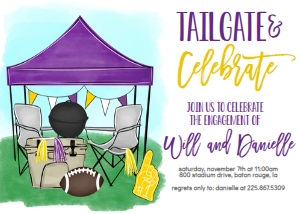 Football Tailgate and Celebrate Purple and Gold: Football Tailgate and Celebrate Purple and Gold