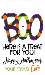 Halloween Boo Tag: Halloween Boo Tag