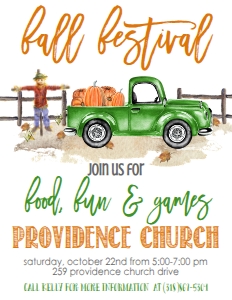 Green Truck Pumpkin Fall Festival Flyer: Green Truck Pumpkin Fall Festival