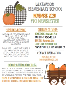 School Teacher PTO Newsletter 4 Fall: School Teacher PTO Newsletter Fall