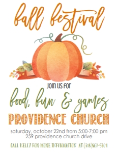 Fall Festival Pumpkin Banner Orange Flyer: Fall Festival Pumpkin Banner Orange